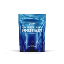 SUNNA SUPPLEMENTS - Halal Bovine Collagen Protein Powder for Hair, Skin, Nails and Joints - Halal Collagen Powder for Women and Men - Highly Rich Protein Collagen Powder Suitable for Everyone
