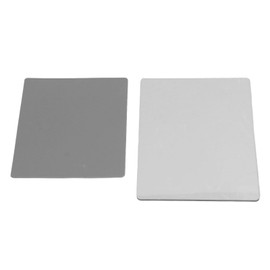 MUNEFE 2 Pcs Set Embossing Mat, Polycarbonate Plastic Impression Pad and Silicone Pad for Die Cutting Crafts Machine