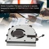 CPU Cooling Fan ABS Aluminum Alloy 4Pin Connector Easy Installation
