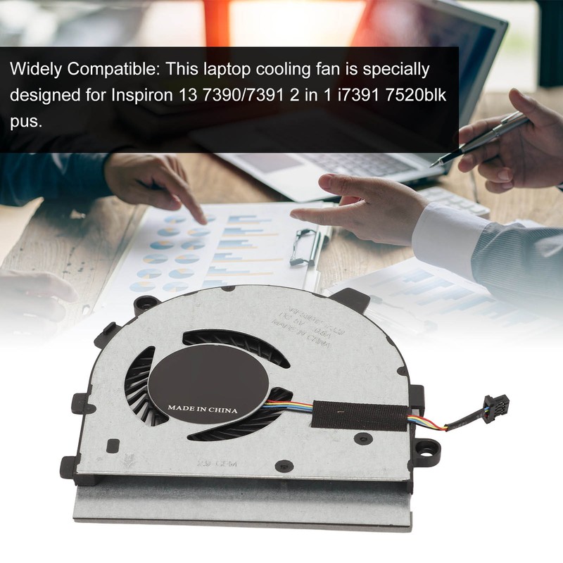 CPU Cooling Fan ABS Aluminum Alloy 4Pin Connector Easy Installation