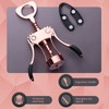 Drincarier Wine Opener, Zinc Alloy Premium Wing Corkscrew Wine Bottle