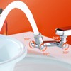 Universal Bathroom Tap Extension, 360° Rotatable Multifunctional Extension Tap, Telescopic
