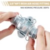 ChillWaves Iron Air Hose Fitting, 3/8" NPT Female 2 Lug