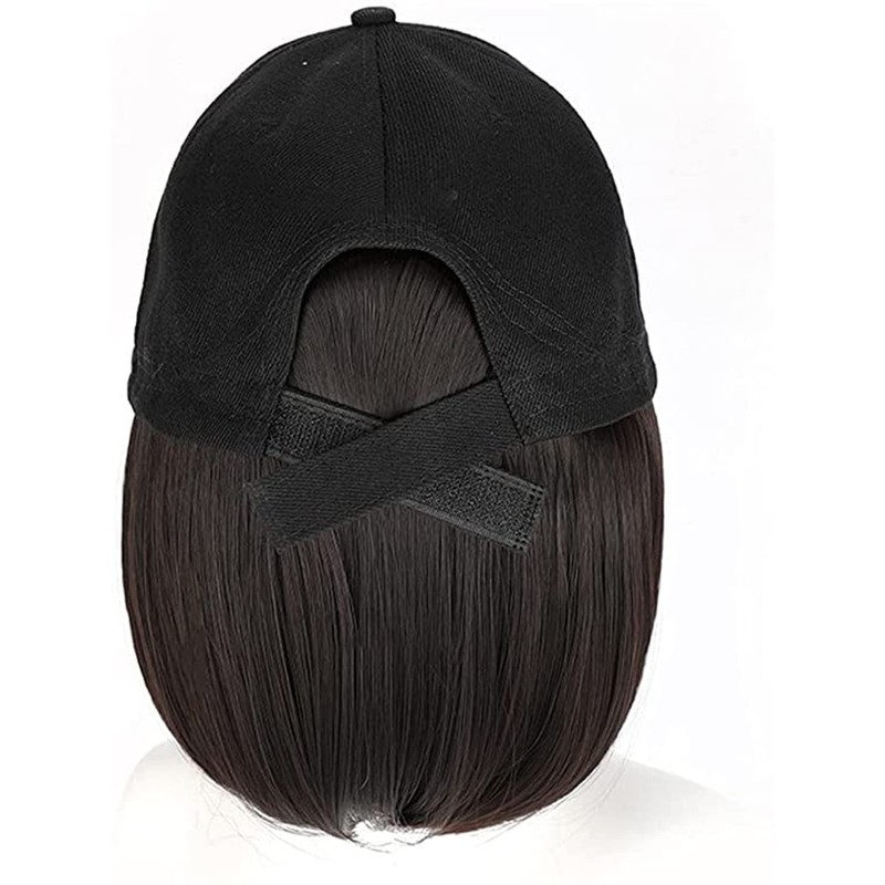 WDOPEN- Wig Baseball Cap,Adjustable Detachable Wig hat,Wig one Piece Cap,