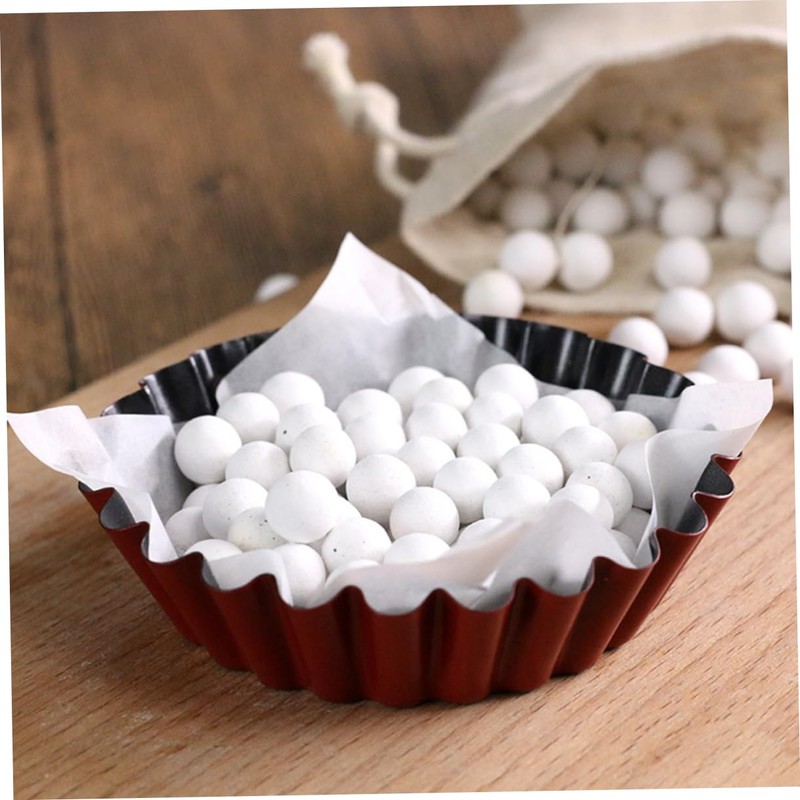 GLEAVI 1bag Steam Stone for Baking Heat Resistant Tart Pan