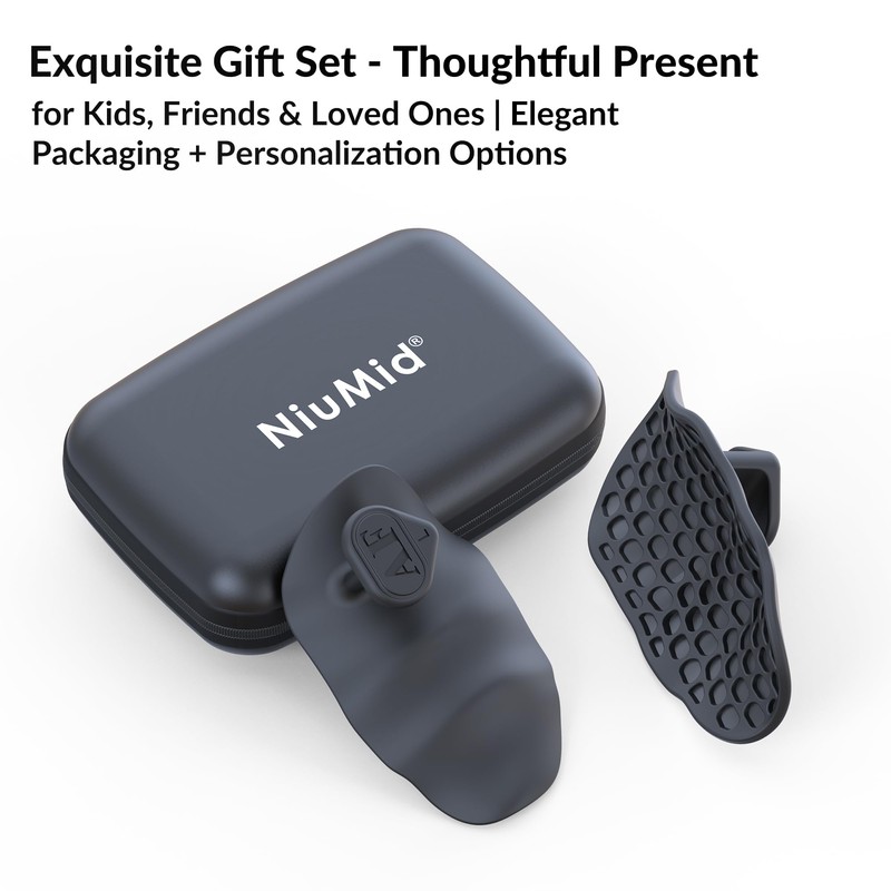 NiuMid 2nd Gen Enlarged Anti-Slip Workout Grips - Ergonomic Silicon