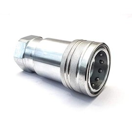 Female ISO A 1" BSP Hydraulic Quick Release Coupling