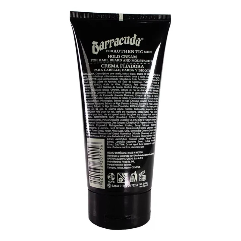 Crema Fijadora Hold Cream Original 150ml Barracuda