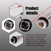 Tesnaao 2 PCS T10 Car Light Bulb Socket Wiring Harness,