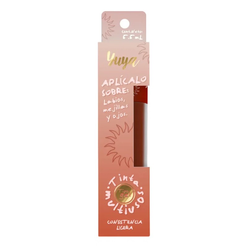 Tinta Multiusos Labios Mejillas Y Ojos Soledad 5.5mL Salmón Yuya