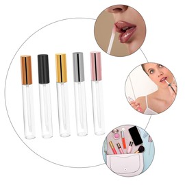 TOVINANNA Empty Bottle 30pcs 10ml Lip Gloss Tube Refillable Lipstick Tube Lightweight for Lip Products