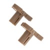 Microwave Turntable Coupler 2 Pcs Microwave Oven Turntable Roller Guide