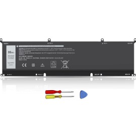 86Wh 69KF2 Battery for Dell XPS 15 9500 9510 9520 Precision 5550 5560 5570 Alienware M15 M17 R3 R4, G7 15 7500 G15 5510 5511 5515 5520 5521, Inspiron 7510 7610 7620 P87F P91F P45E P100F 8FCTC