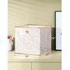 DAMAHOME Fabric Storage Cube Bins, Foldable 13 Inch Cube Storage