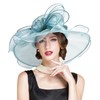 2025 Kentucky Derby Hats for Women Ladies, Classy Organza Church