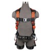SafeWaze FS99160-E-QC-M V-Line Construction Harness: 3D, QC Chest, QC Legs