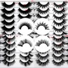 Pooplunch False Eyelashes 20 Pairs Fluffy Volume Cat Eye Lash