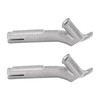 2PCS Heat Gun Nozzle 5x10mm Oval Head 8mm End Hot