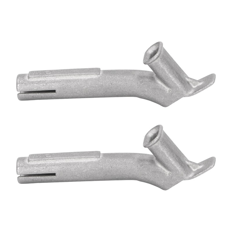 2PCS Heat Gun Nozzle 5x10mm Oval Head 8mm End Hot