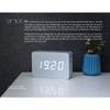 Kutia Brick Click Clock - Color: Aluminum Brick Click Clock