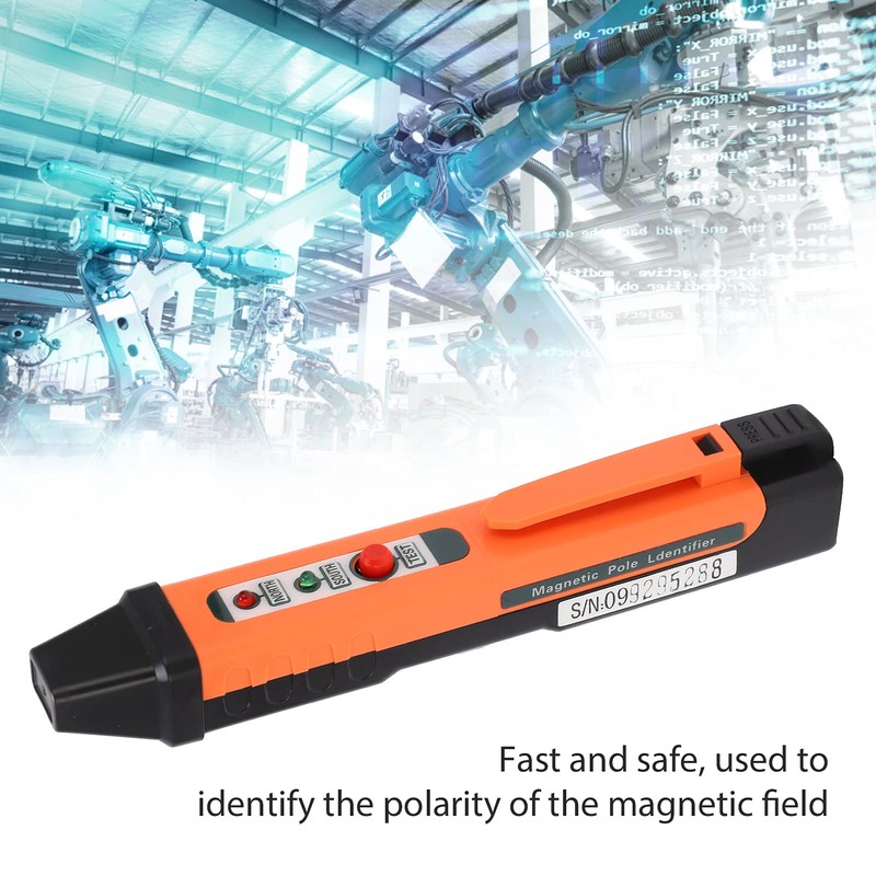 LIKJ Magnetic Pole Pen, Lightweight Magnet Pole Detector 862M Fast