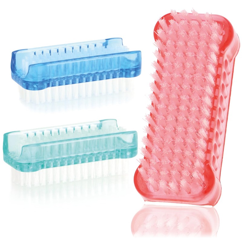 Robin Goods® 3 x Hand Wash Brush - Plastic Nail