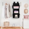 MAX Houser 3-Shelf Hanging Closet Organizer, Hanging Sweater Organizer, Foldable
