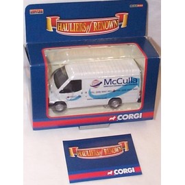 Corgi mcculla transit van haulier of renown 1.43 scale limited edition diecast model