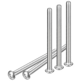 DTGN M3-0.5x40mm Button Head Socket Cap Screws - 25Pack - Good for Machine - 304 Stainless Steel 18/8 - Hex Drive Full Thread Fasteners