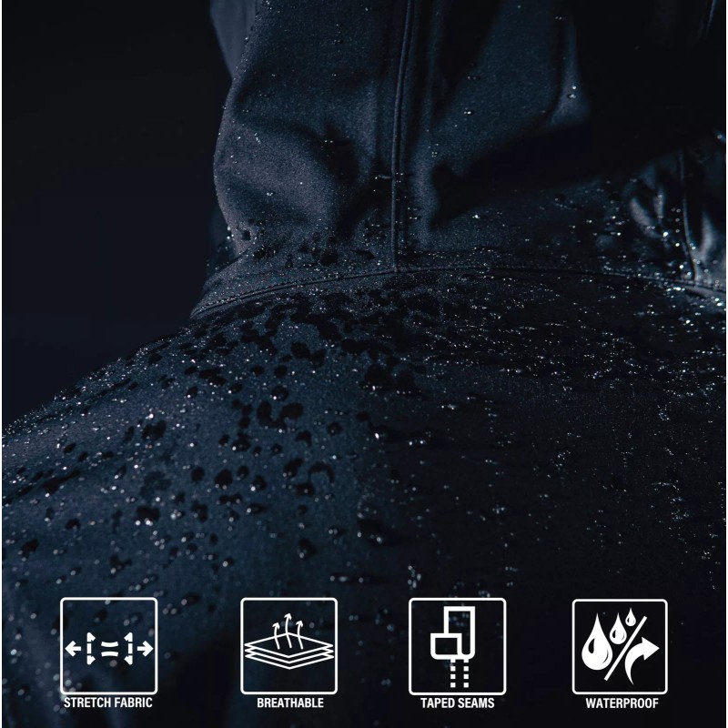 Rothco Shadow Ops Waterproof Security Rain Jacket 40260 - 2XL