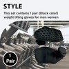 Weight Lifting Gloves for Men Women: Rubber Gym Weightlifting Anti-Slip