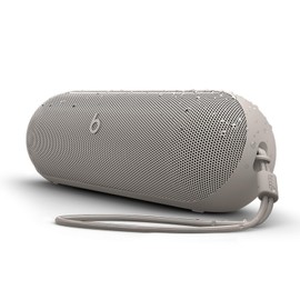 Beats Pill x Kim Kardashian - Wireless Bluetooth Speaker and Portable Charger via USB-C Up to 24 Hours Battery Life, IP67 Water Resistant, Apple & Android Compatible, Built-in Mic Light Gray (Renewed)
