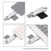 Kiwifotos 2 in 1 Portable Slim Memory Card Case with