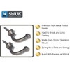 Ball End Curtain Holdbacks Hooks Gun Metal Ball End Curtain