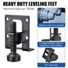 Supkiir 8 Pack Adjustable Leveling Feet, Heavy Duty Furniture Levelers,