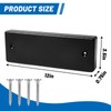 Verdanzia Transducer Mounting Plate with Screws, UV-Resistant Transducer Mounting Board