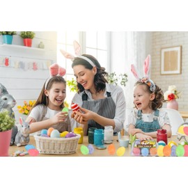 Easter Sidewalk Chalk Eggs for Kids, Easter Basket Stuffers Gifts Fillers, Perfect For Easter Egg Hunt, Party Favors (12-Pack)