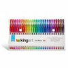 KINGART 400-50 Glitter Rollerball Gel Pens, 50 Sparkling Colors with