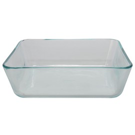 Pyrex (1 7212 Glass Dish & (1) 7212-PC Cadet Blue Lid Made in the USA