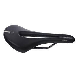 Terry Herren Butterfly Arteria Max Fahrradsattel, Black, 12-15 cm
