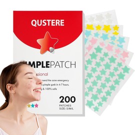 200 SimplePatch Parches Estrella Star Anti Acne Elimina Espinillas, Granos, Puntos Negros