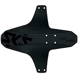 SKS GERMANY FLAP GUARD mudguard for front or rear wheel (lightweight & stable bike accessory with effective splash protection, made of high-performance plastic, uncomplicated mounting), black