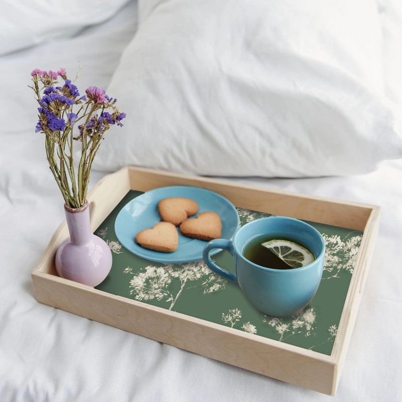 Unbranded Mainstays Sage Green Bleached Floral, Peel and Stick Wallpaper