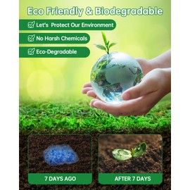 Poo Gel for Portable Toilet, 50 Eco Camping Toilets Pee Powder Deodorizer Urine Pee Absorbent Liquid Solidifier for Adult Porta Potty Bucket Toilet Outdoor Camping Hiking Emergency