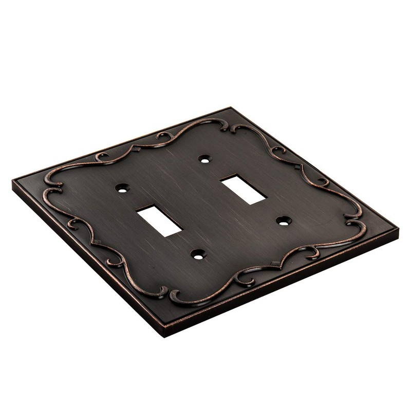 French Cabriole Decorative Wall Plate Switch Plate Outlet Cover (Double