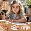 Cute Capybara Stationery Set - Large Pencil Case, 4 A5
