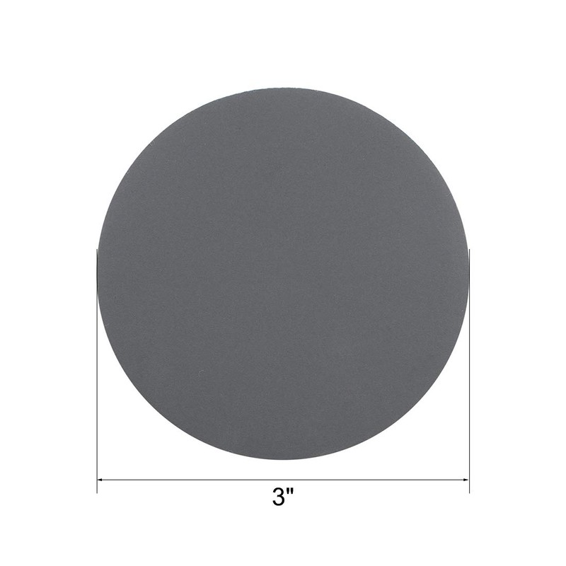 sourcing map 3" Hook and Loop Sanding Disc 2500/4000/7000 Grit