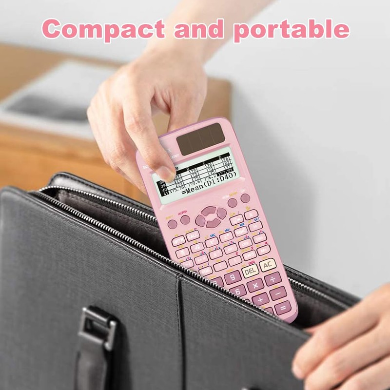 Scientific Calculator, Engineering Calculator, Math Calculator with 552 Functions, 10+2