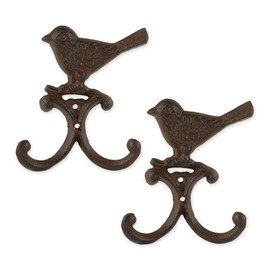Accent Plus Bird Wall Hook (Set of 2)