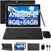 BYANDBY 2024 Newest Tablets Android 12, 2 in 1 Tablet